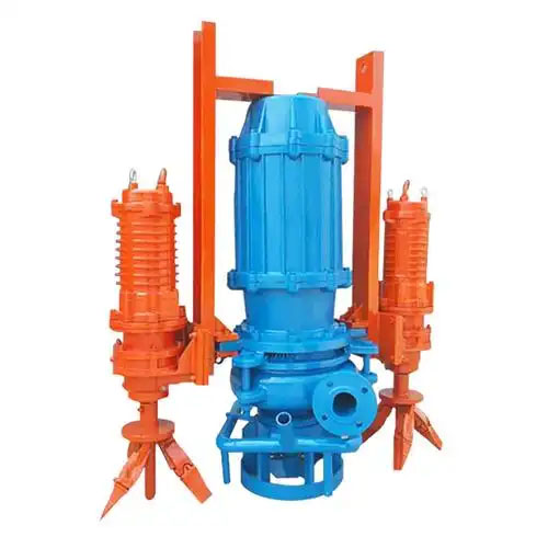 Submersible sand slurry pumps